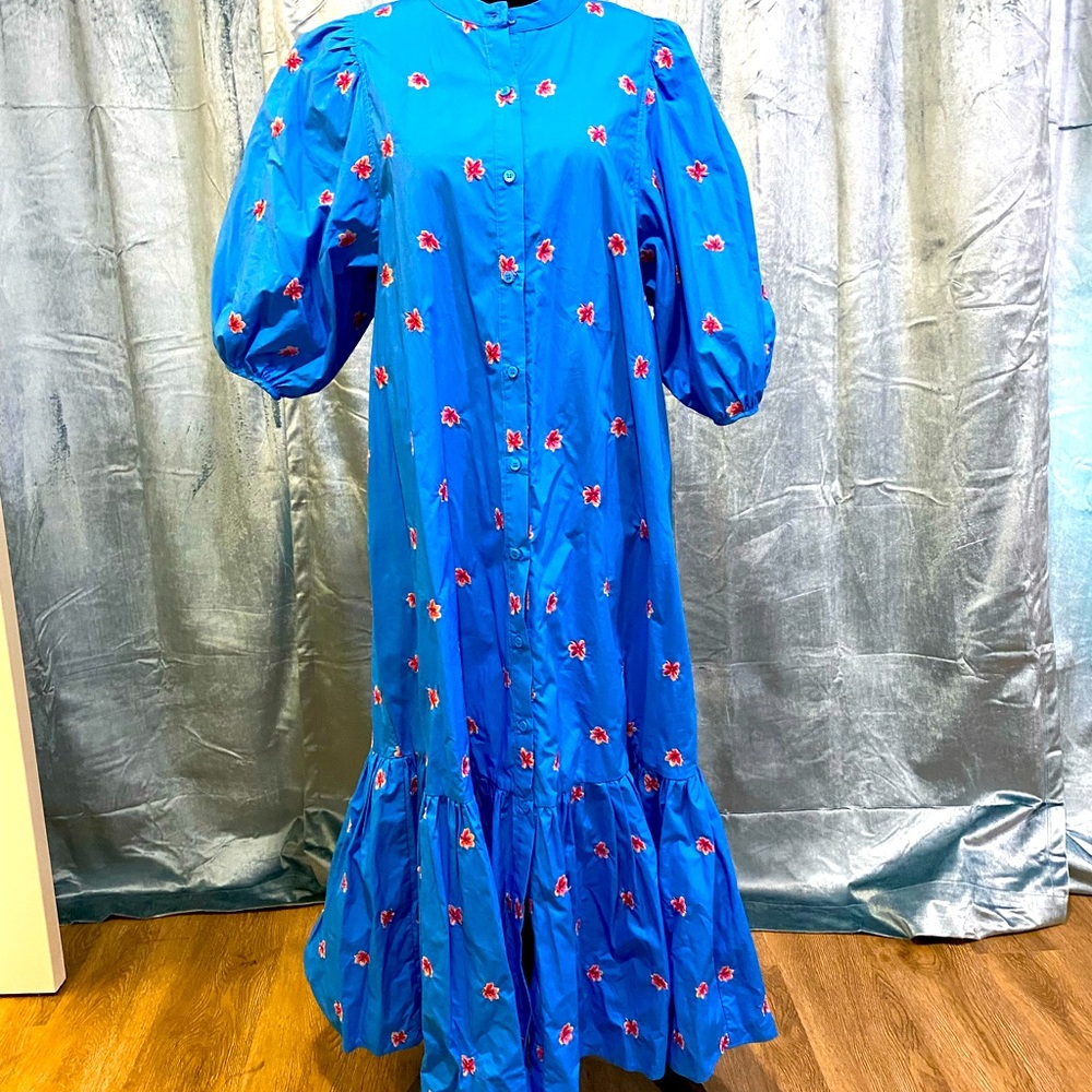 Zara Puff sleeve dress